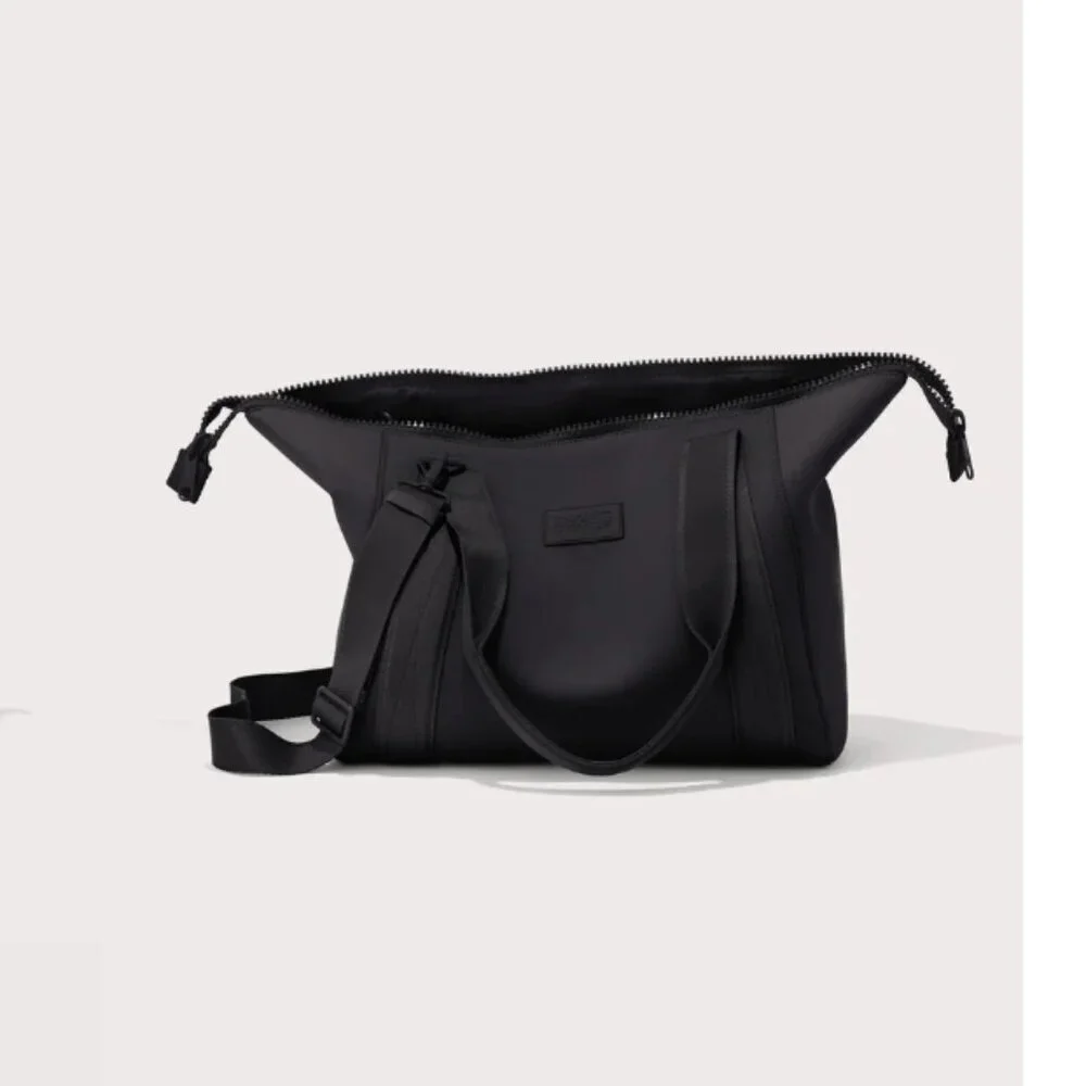 Dagne Dover Medium Landon Carryall Bag in Black